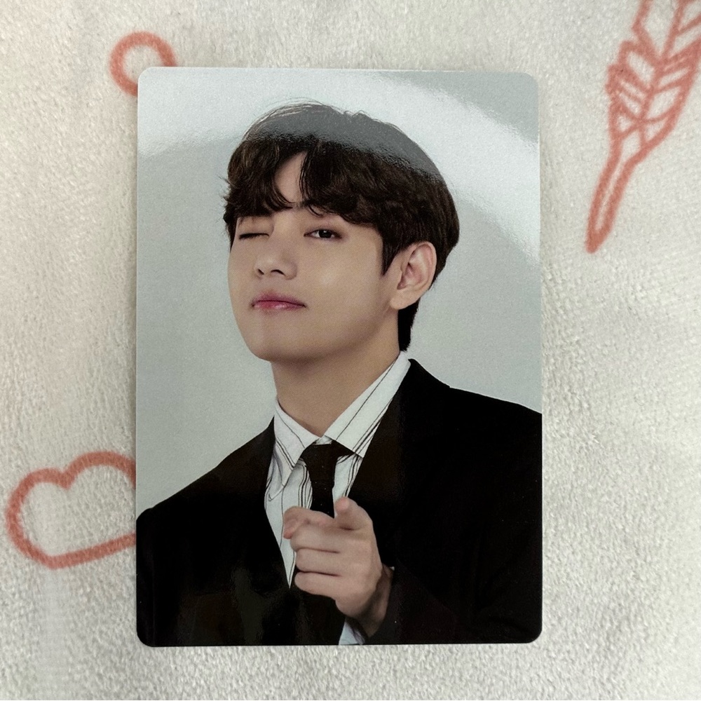 BTS V Taehyung Permission To Dance On Stage Mini PC Photocard